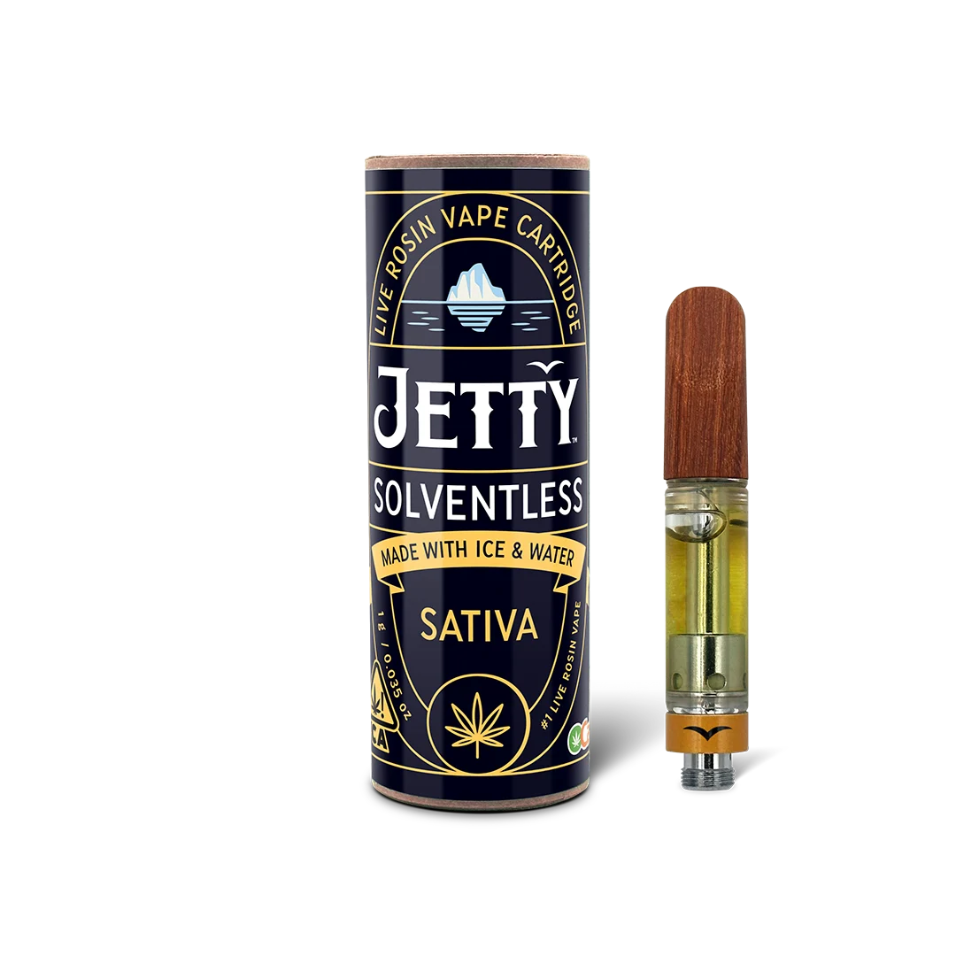 Jetty Solventless Live Rosin Cart